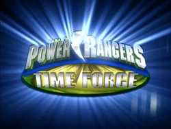 Power Rangers Time Force Title Card
