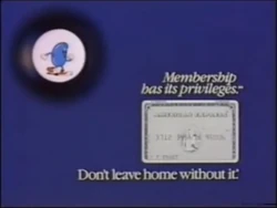 American Express Sponsor (1987, The New Adventures of Beans Baxter)