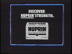 Nuprin Sponsor (1987, The Tracey Ullman Show)