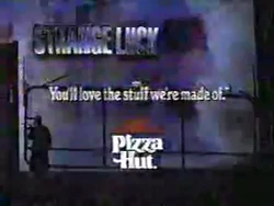 Pizza Hut Sponsor (1995, Strange Luck)