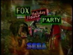 SEGA Sponsor (1993, Fox Holiday House Party)