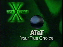AT&T Sponsor (1995, The X-Files)