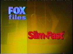 Slim•Fast Sponsor (1998, Fox Files)