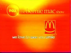 McDonald's Sponsor (2001, The Bernie Mac Show)