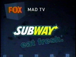Subway Sponsor (2003, Mad TV)