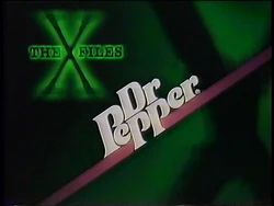 Dr. Pepper Sponsor (1995, The X-Files)
