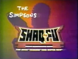 Shaq-Fu Sponsor (1994, The Simpsons)