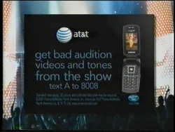 Cingular Sponsor (2006, American Idol)