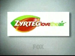 Zyrtec Sponsor (2008, America's Most Wanted)