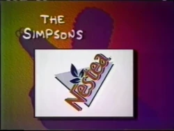 Nestea Sponsor (1993, The Simpsons)