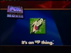 7-Up Sponsor (1996, Fox Tuesday Night Movie)