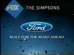 Ford Sponsor (2004, The Simpsons)