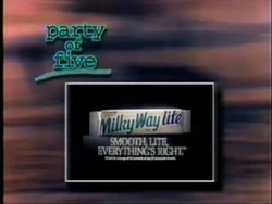 Milky Way Lite Sponsor (1995, Party of Five)