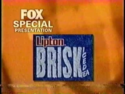 Lipton Brisk Sponsor (1997, Fox Special Presentation)