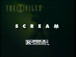 Scream Sponsor (1996, The X-Files)