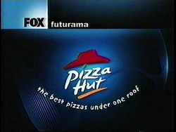 Pizza Hut Sponsor (2000, Futurama)