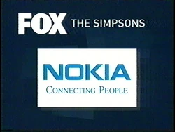 Nokia Sponsor (2002, The Simpsons)