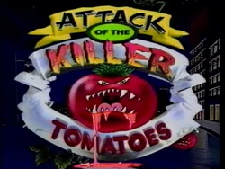 Attack of the Killer Tomatoes Title Card