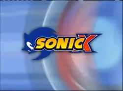 Sonic X title card
