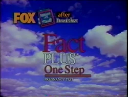 Fact Plus One Step Sponsor (1996, Fox After Breakfast)