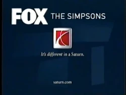 Saturn Sponsor (2002, The Simpsons)