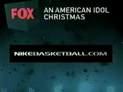 Nikebasketball.com Sponsor (2003, An American Idol Christmas)
