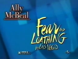 Fear and Loathing in Las Vegas Sponsor (1997, Ally McBeal)