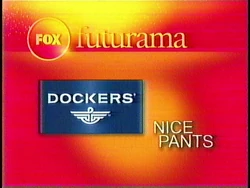 Dockers Sponsor (2001, Futurama)