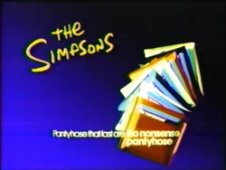 No Nonsense Sponsor (1989, The Simpsons)