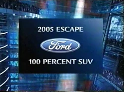 Ford Escape Sponsor (2003, American Idol)
