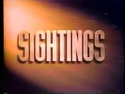 Sightings Title Card