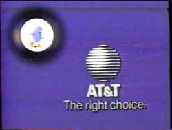 AT&T Sponsor (1987, The New Adventures of Beans Baxter)