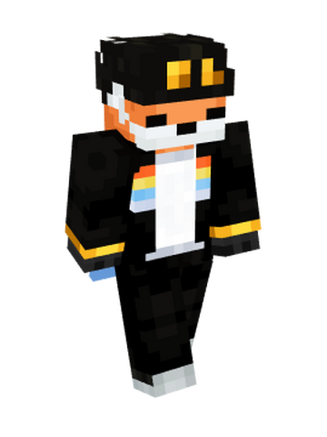 Fundy, dream smp, dutch, fox, furry, minecraft, HD phone wallpaper