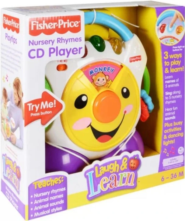 Nursery Rhymes CD Player FisherPrice Laugh and Learn Wiki Fandom