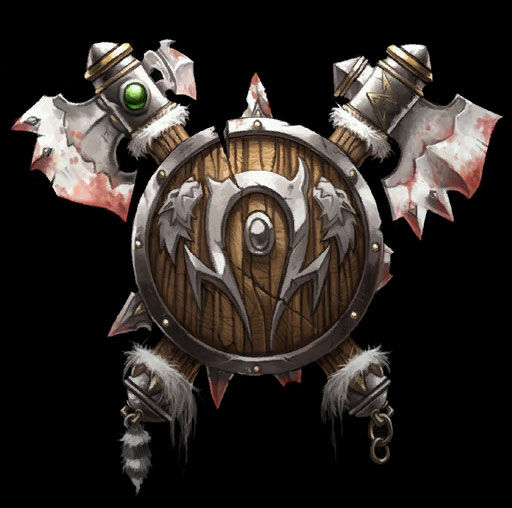 World of Warcraft Horde Pandaren symbole Noël ornement - pour la décoration  de vacances Horde