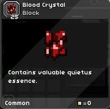 Blood crystal