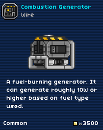 Combustion generator-0