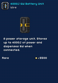 starbound battery starbound battery