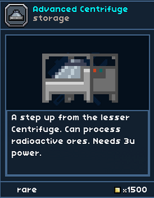 AdvancedCentrifuge