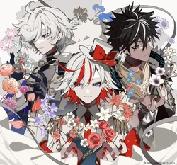 フラガリアメモリーズ トレーディング缶バッジ Bouquet of Wishes フラガリアメモリーズ collaboration caf_ ピンズ・ピンバッジ・缶バッジ