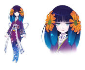 Concept art of Chiyo