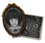 Fran with Mr. Midnight