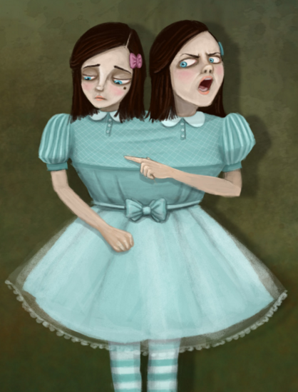 Clara y Mia Buhalmet | Fran Bow Wiki | Fandom