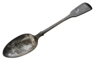 One of Sir John's many spoons which were recovered
