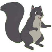 An excited Squirrel