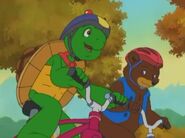 Biking with Bear