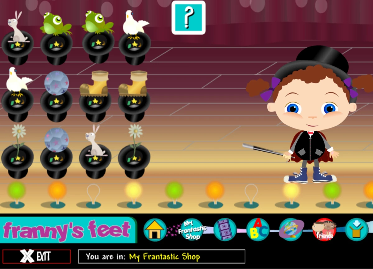 Magic Hat Game Franny's Feet Wiki Fandom
