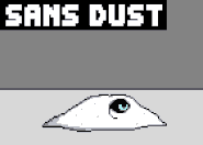 sans dust grabbing