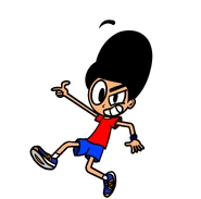 An older mockup of a Fraymakers render made before the pose was finalized.