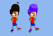 Andy-opia's turnaround animation.